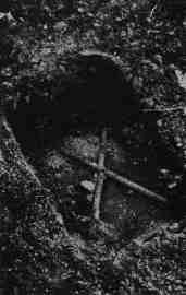 Trace d'atterrissage d'une nef ummite